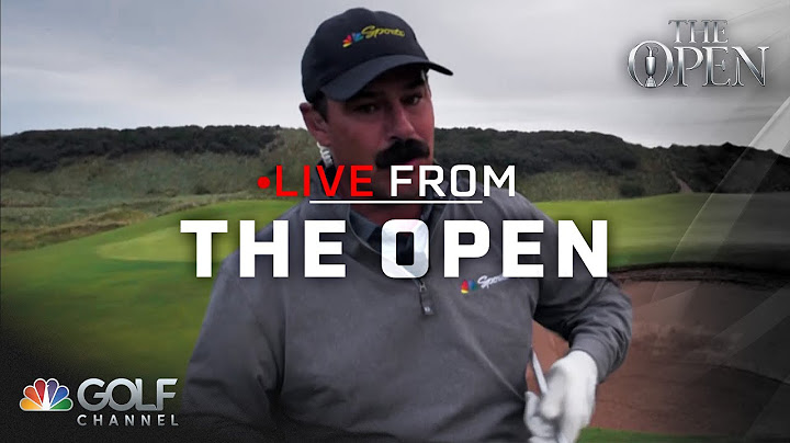 'Artist' Johnson Wagner redeems himself with flop shot on 8th | Live From The Open | Golf Channel