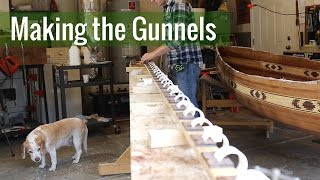 Making the Gunnels (Ep 12 - Cedar Strip Canoe Build)