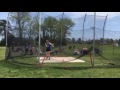 Alyssa wilson breaks state record in the discus with a 1751