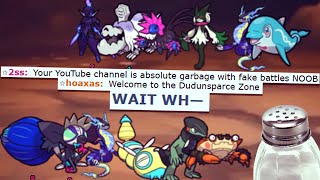 DUNSPARCE EVOLUTION DESTROYS TOXIC NOOB IN POKEMON SCARLET AND VIOLET! FUNNY POKEMON SHOWDOWN SALT! by temp6t 329,840 views 1 year ago 2 minutes, 17 seconds
