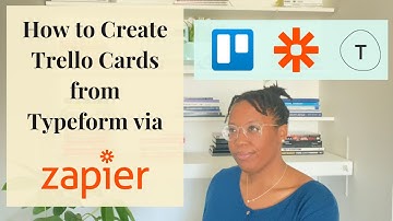 Zapier - How to Create Trello cards from New Typeform responses #zapier #trello #typeform