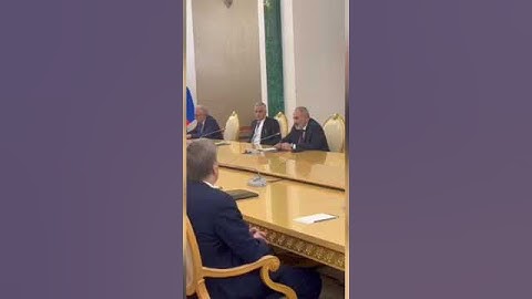 Նիկոլ Փաշինյանը կադրեր է հրապարակել ՌԴ նախագահի հետ ընդլայնված կազմով հանդիպումից: