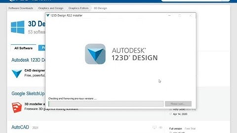 3D프린터 프로그램 설치(123d design)