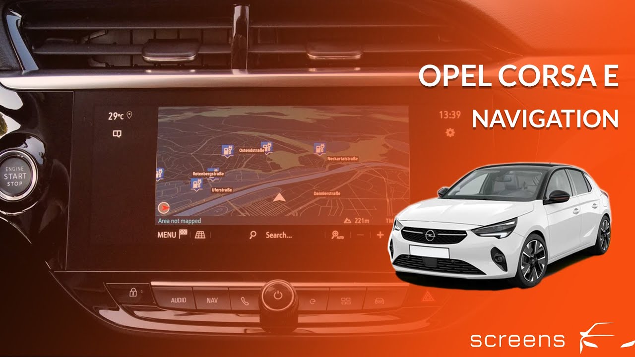 Opel Corsa E Overview Navigation Youtube