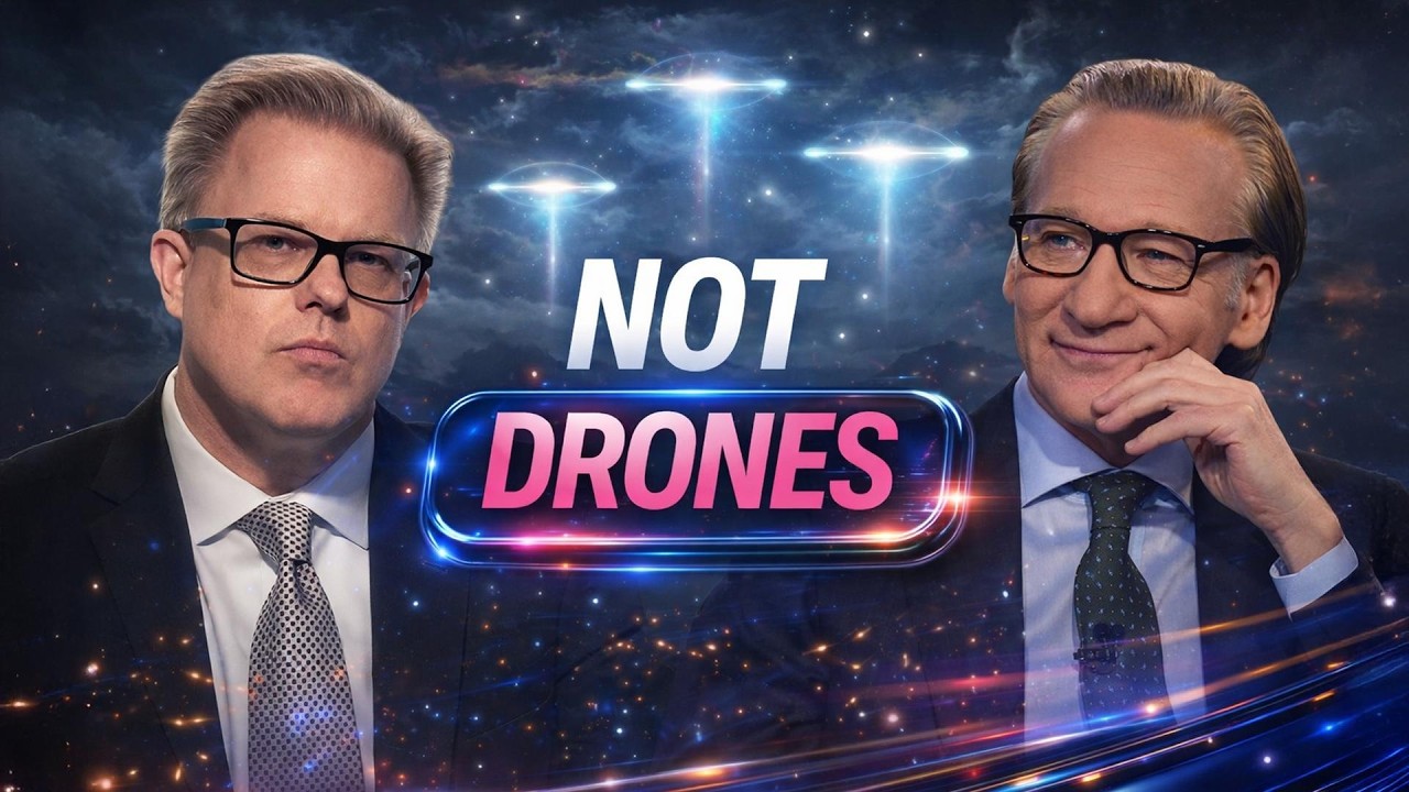 Bill Maher DESTROYS The Drone Lie — UAP Cover-Up Exposed