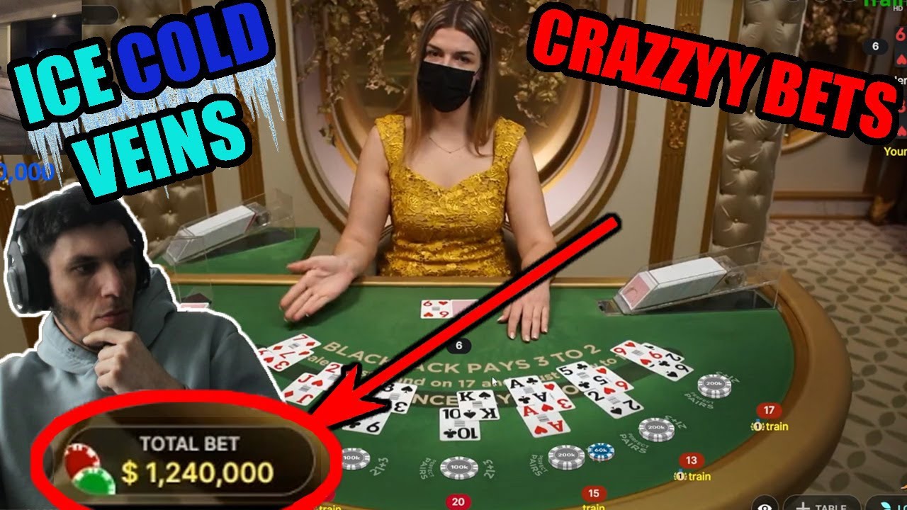 TrainWrecksTV 1 Million Dollar Bets | HighStakes BlackJack | Full Session