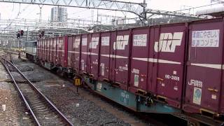 ＥＦ６５－１０８９牽引貨物列車大宮駅発車