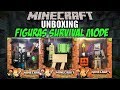 Minecraft Unboxing: Figuras de Vindicator, Llama y Esqueleto Calabaza