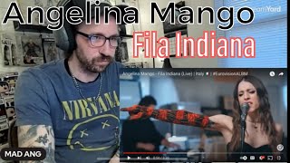 METALHEAD REACTS| Angelina Mango - Fila Indiana (Live) | Italy 🇮🇹