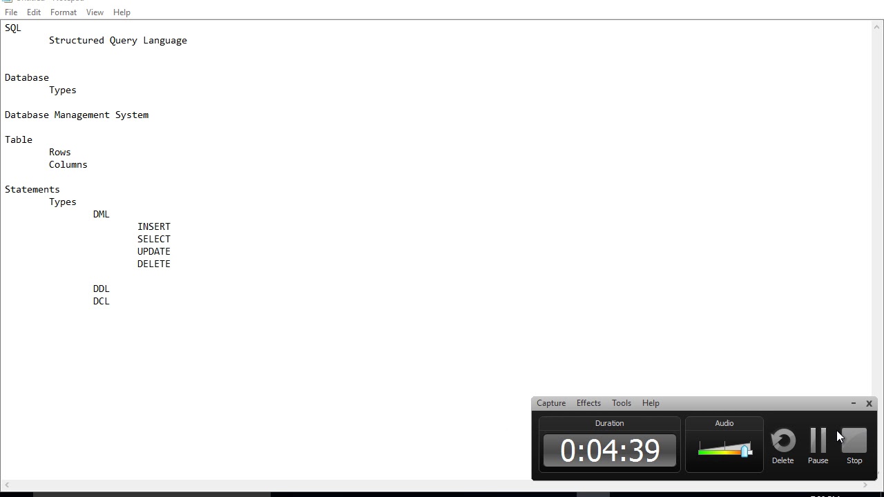 SQL Part 1 - YouTube
