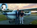 Student Pilot First Solo - What's It Like? (Cessna 172 Flight Training w/ Cockpit Footage + Audio)