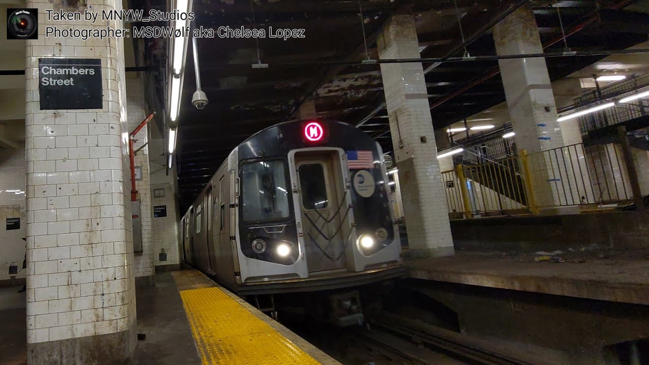 MNYW_StudiosTransitProductions presents: M train via J line at Chambers ...