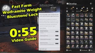 Where Winds Meethow To Farm Wolframite Weight Bluestone Lock Fast