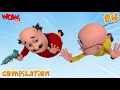 Motu Patlu Bahasa Indonesia | Kompilasi 84 | cerita animasi lucu | WowKidz Indonesia | #spot