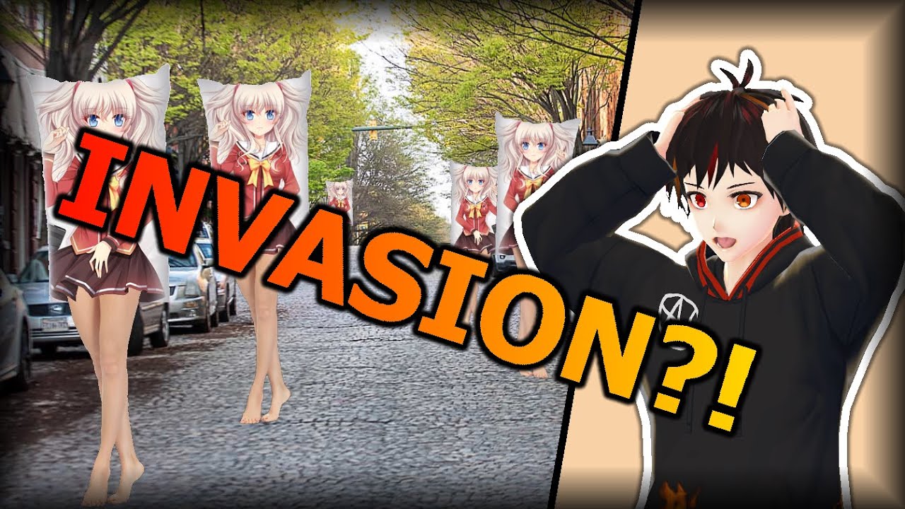 WALKING BODY PILLOWS ARE TAKING OVER THE WORLD!! - Anime memes