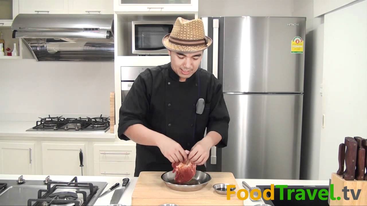 หมูหมักแบบเกาหลี (หมูเกาหลี) Pork Korean Marinated