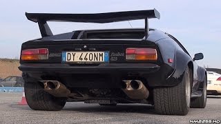 DeTomaso Pantera GT5 Roaring V8 Muscle Sound!