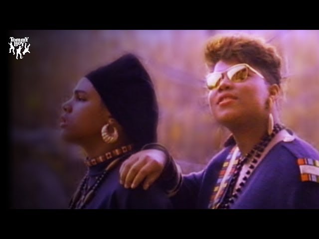 Queen Latifah - Ladies First (feat. Monie Love) [Music Video] class=