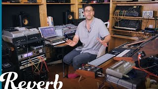 Jamie Lidell Plays All His Synths At Once: In The Studio With Jamie Lidell | Reverb