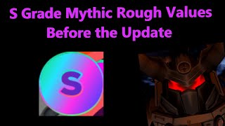 Roblox Death Ball - S Grade Mythic Rough Values Before the Update