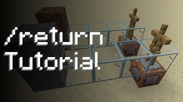 /return Command Tutorial in Minecraft [1.20+]