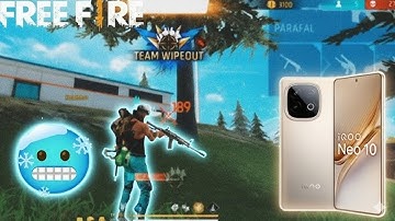 ⚡ iQOO Neo 10 Free Fire Gameplay | Snapdragon 8s Gen 4 Power!