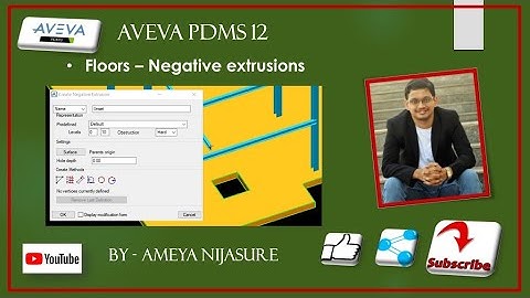 AVEVA PDMS   Structures   floors negative extrusion