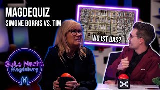 Wer kennt Magdeburg besser? Simone Borris vs. Tim | MagdeQuiz | Gute Nacht Magdeburg