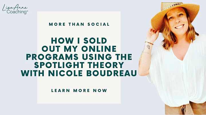 How I Sold Out My Online Programs Using The Spotli...