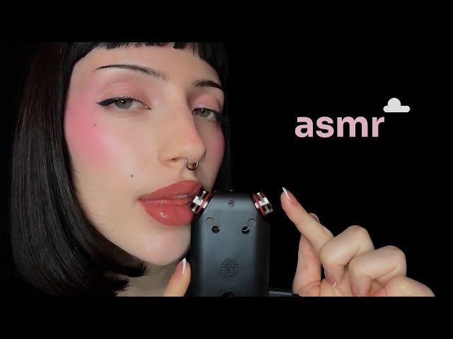 Soft Mouth Sounds w/ Mic touching ASMR (no talking)