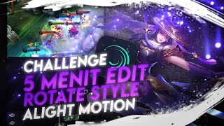 Challenge 5 Menit Edit - Preset! - Candy Paint [ALIGHT MOTION]
