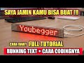 Kenapa Gak Dari Dulu ya ! Cara Buat Running Text Mini 5V Sangat Mudah Banget