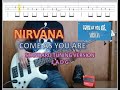 Nirvana - Come As You Are (Bass Cover / Play Along Tabs)