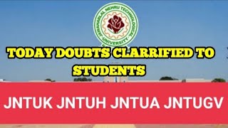 jntuk&jntua&jntuh&jntuv students youtube commented doubts video||15-8-2023#jntuk #jntua #jntuh#jntuv