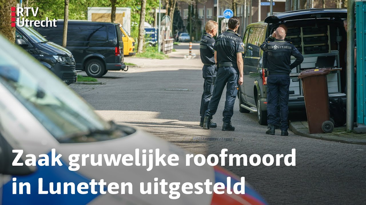Bloed slachtoffer roofmoord Lunetten gevonden op mouw verdachte, rechtszaak maanden uitgesteld
