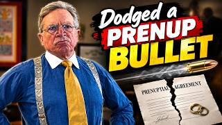 He DODGED a bullet during prenup negotiations. Listen. Learn. Pay attention to red flags.