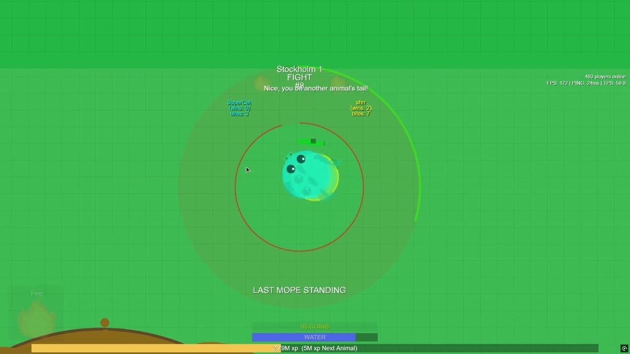 Mope.io - Destroying the pedoph*le and trash deffer - supercell.