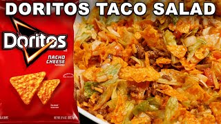 Doritos Taco Salad Recipe  How To Make Taco Salad with Doritos