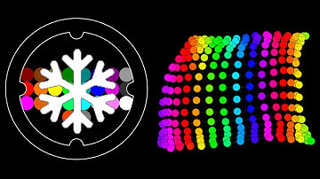 Happy New Year 2023 - Firework Marble Race in Algodoo