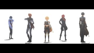 【MMD 原神 / Genshin Impact 】Turn Off The Light【 Zhongli , Aether , Childe , Diluc , Kaeya 】