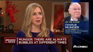 Charlie Munger says bitcoin a bubble
