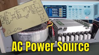 EEVblog 1698 - Awesome Ebay AC Power Source: GW Instek APS-7050