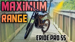 Is E Ride Lying, Or Is This Real?  50 mile range test on the E Ride PRO SS Electric Bike?