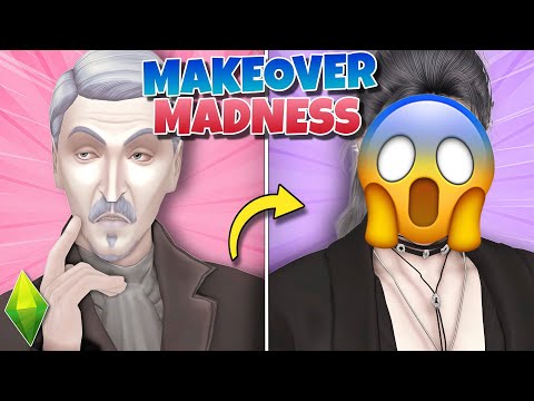 Sims Townie Makeover MADNESS!! Sims 4 CAS Challenge