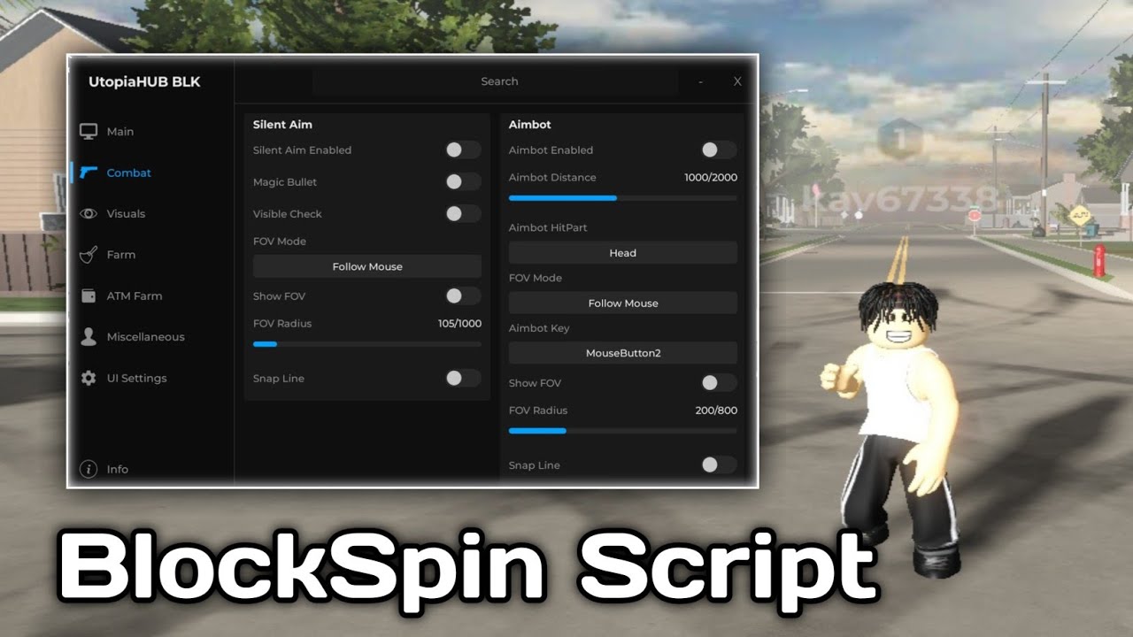 [BEST🔥] BlockSpin Script | Aimbot, Silent Aim, Auto Farm, Esp, Atm Farm ...