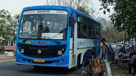 GSRTC Brand New Bs6 Minibus Spot At Ranip Bus Port