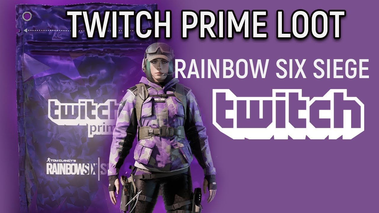 Neue Twitch Prime Packs - Rainbow Six Siege 