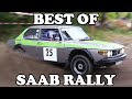 Extreme SAAB Rallying | Crashes & action