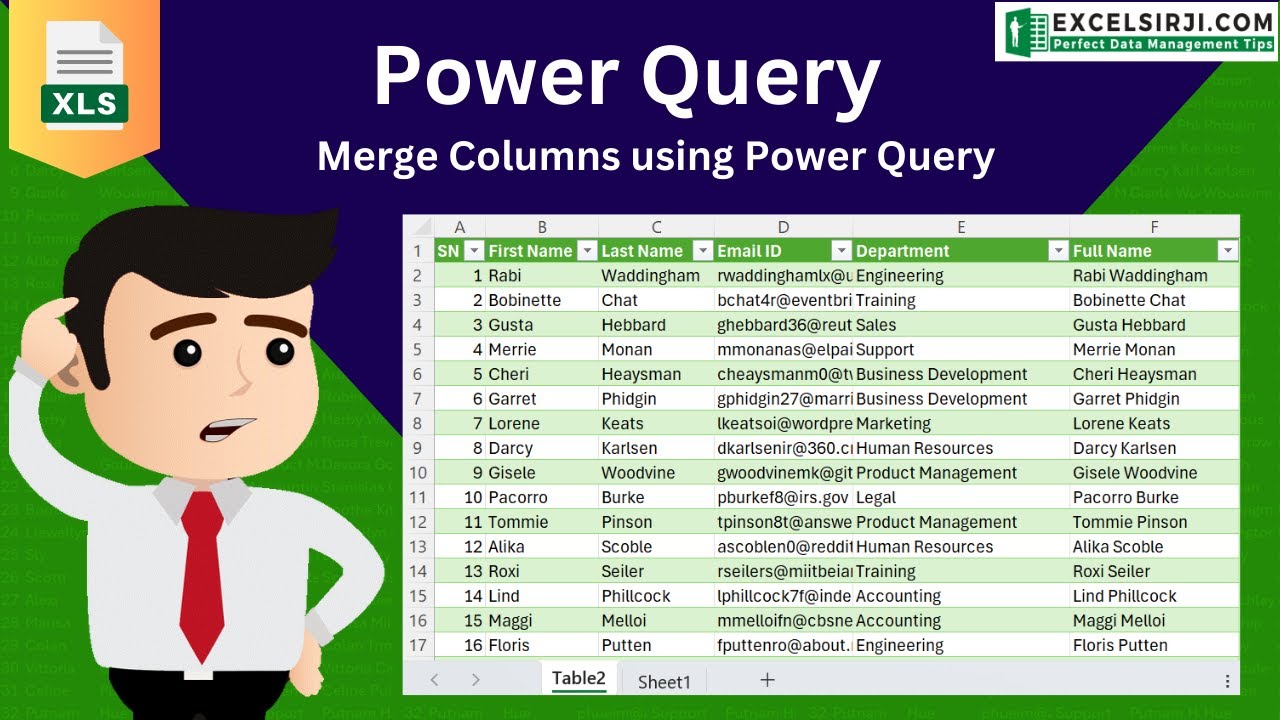 Merge Columns with Power Query: The Ultimate Guide - YouTube