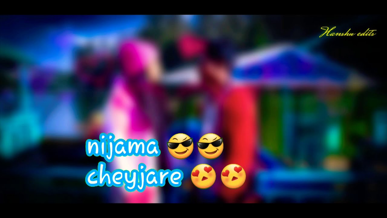 Telugu best love status 😘😘 💑💑 YouTube